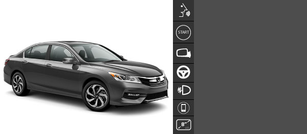 HandsFreeLink. Bot&oacute;n Eco Assist. Entradas USB. Faros de 

niebla. Bluetooth. Pantalla tactil. Sistema de audio premium